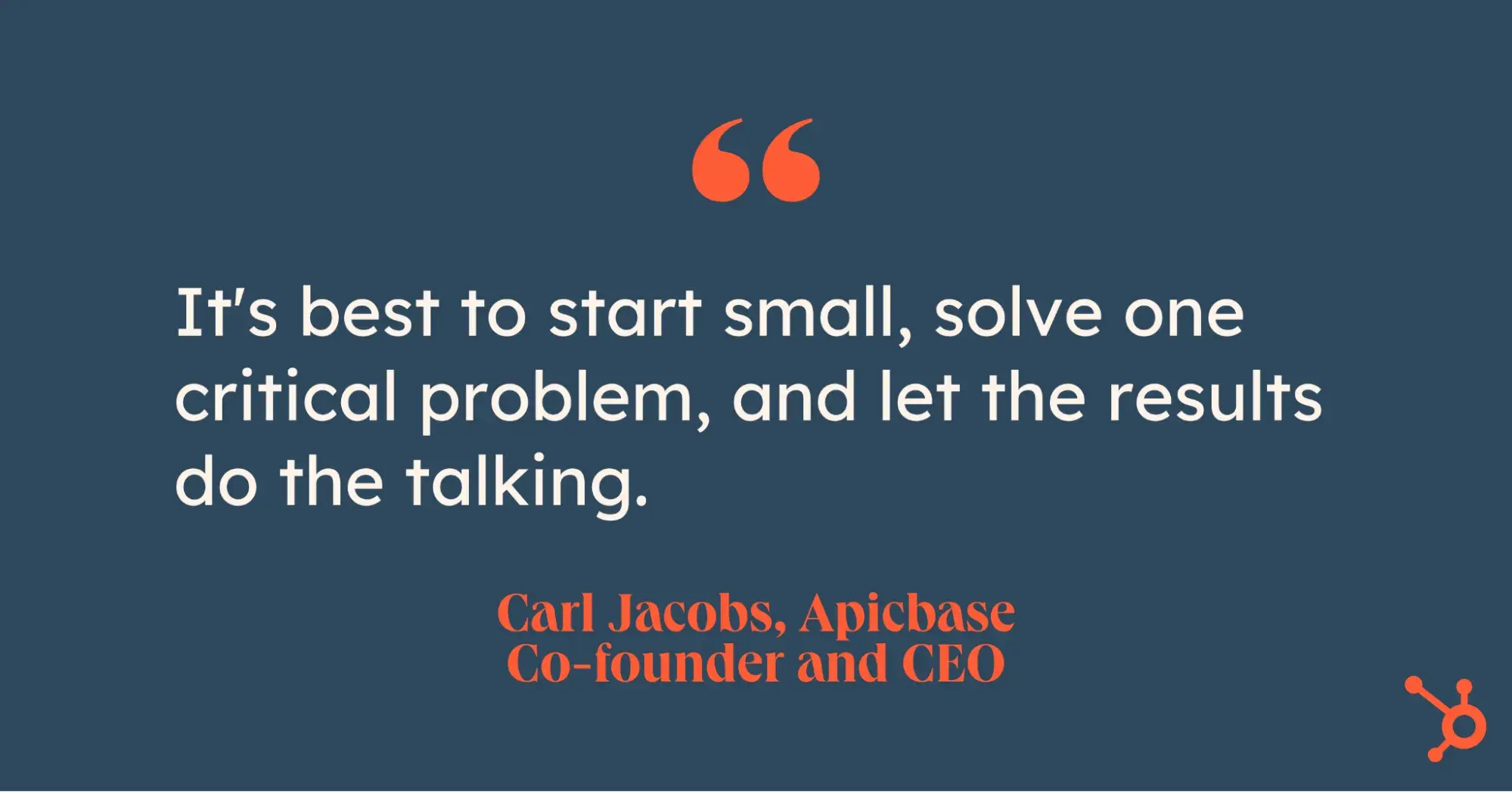 pull quote on successful sales poc