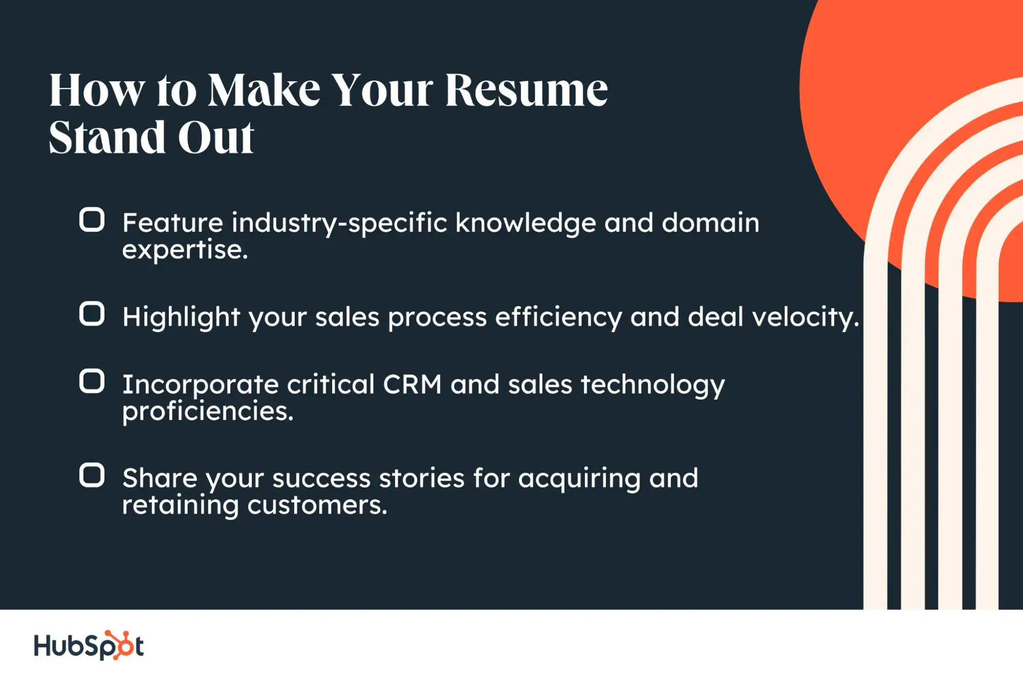 sales job seekers, how to make your resume stand out