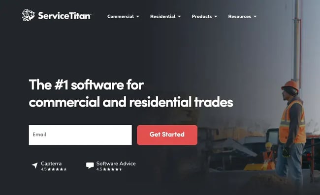 best crms for roofing businesses, servicetitan