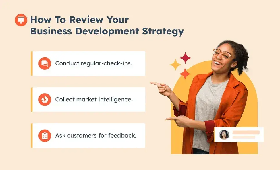 steps to review business development strategy