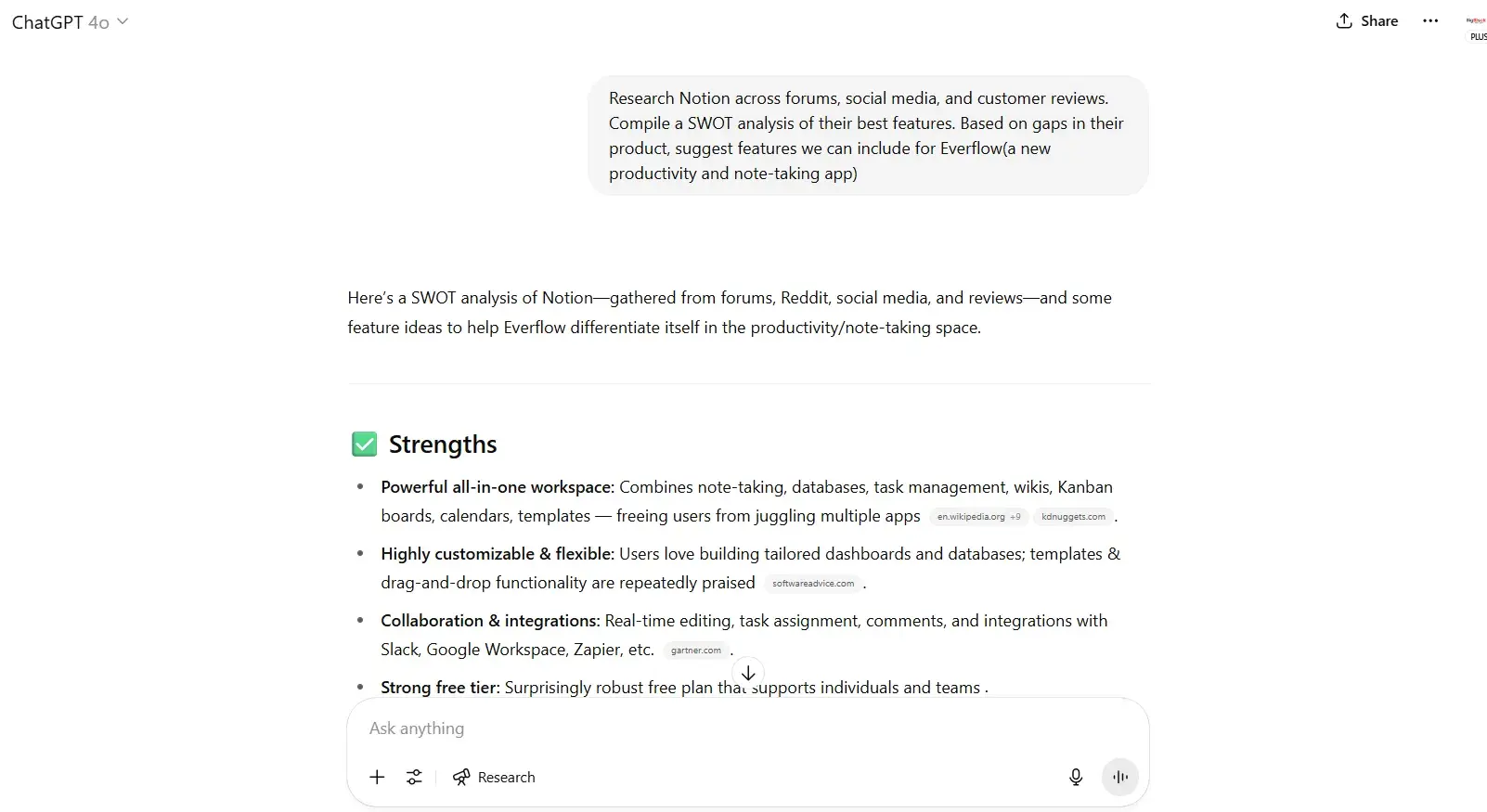 chatgpt prompts, prompt example for business