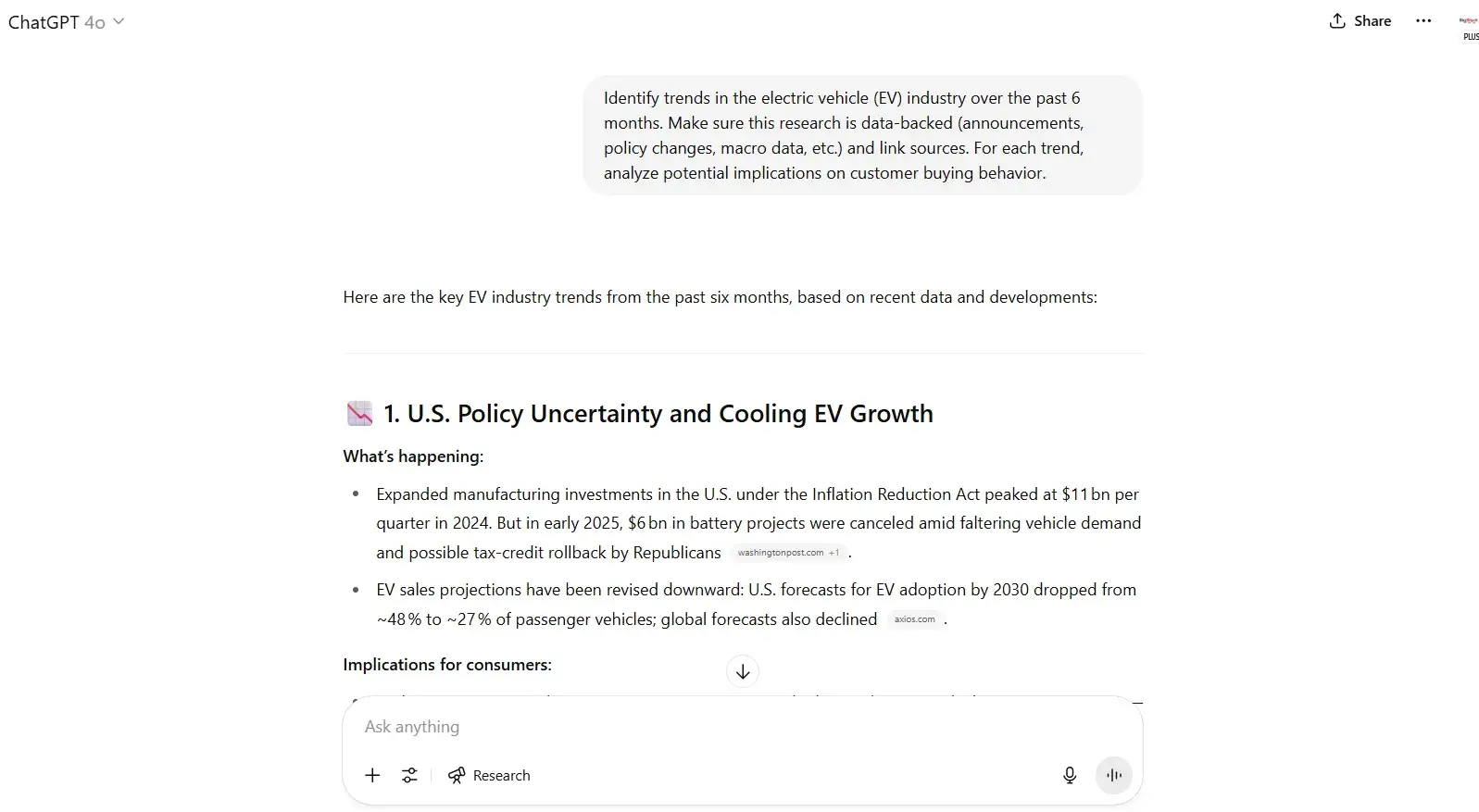 chatgpt prompts, prompt example for business