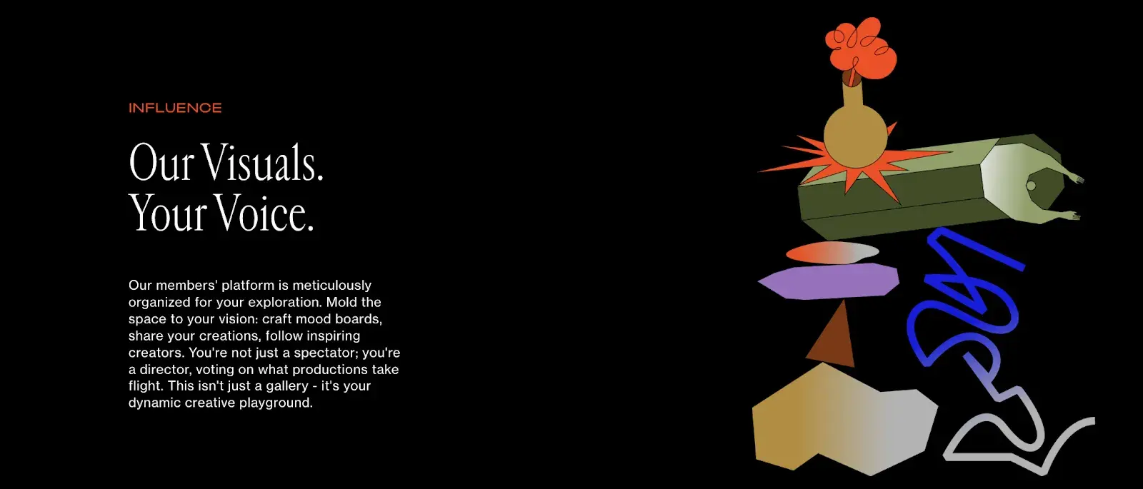 death to stock copywriting examples