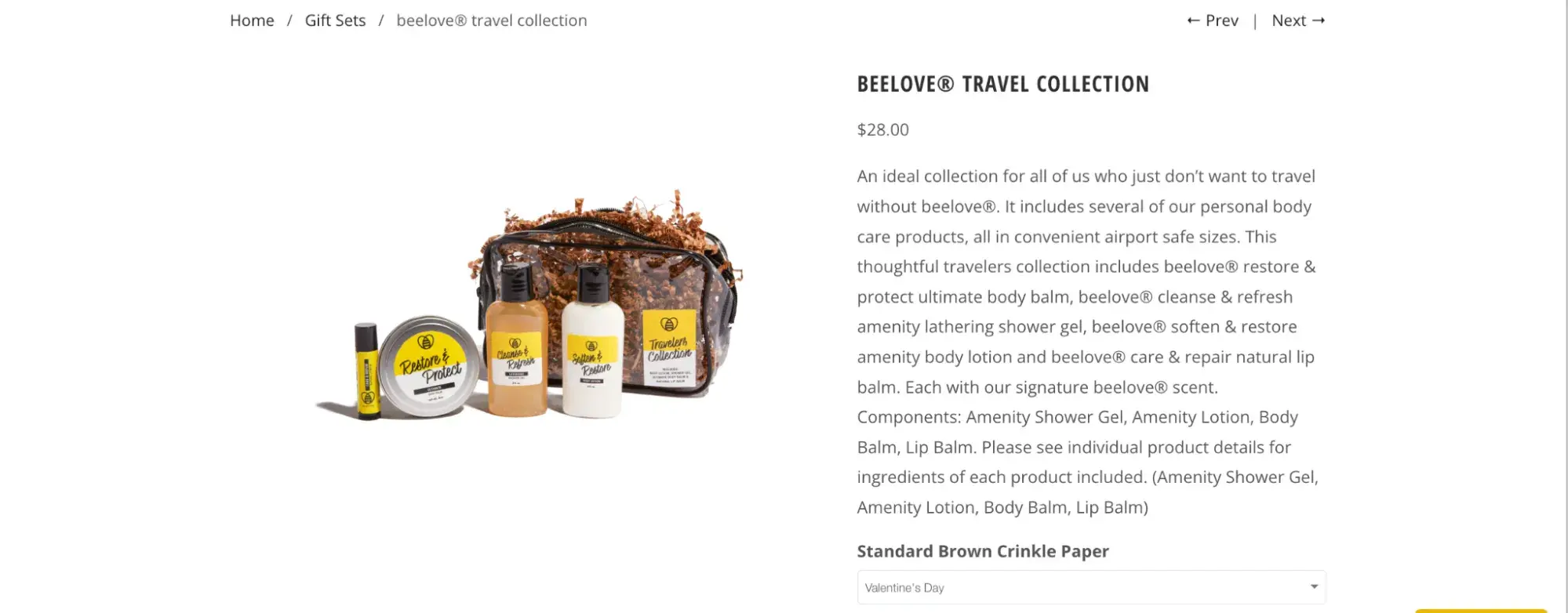 beelove product copywriting examples