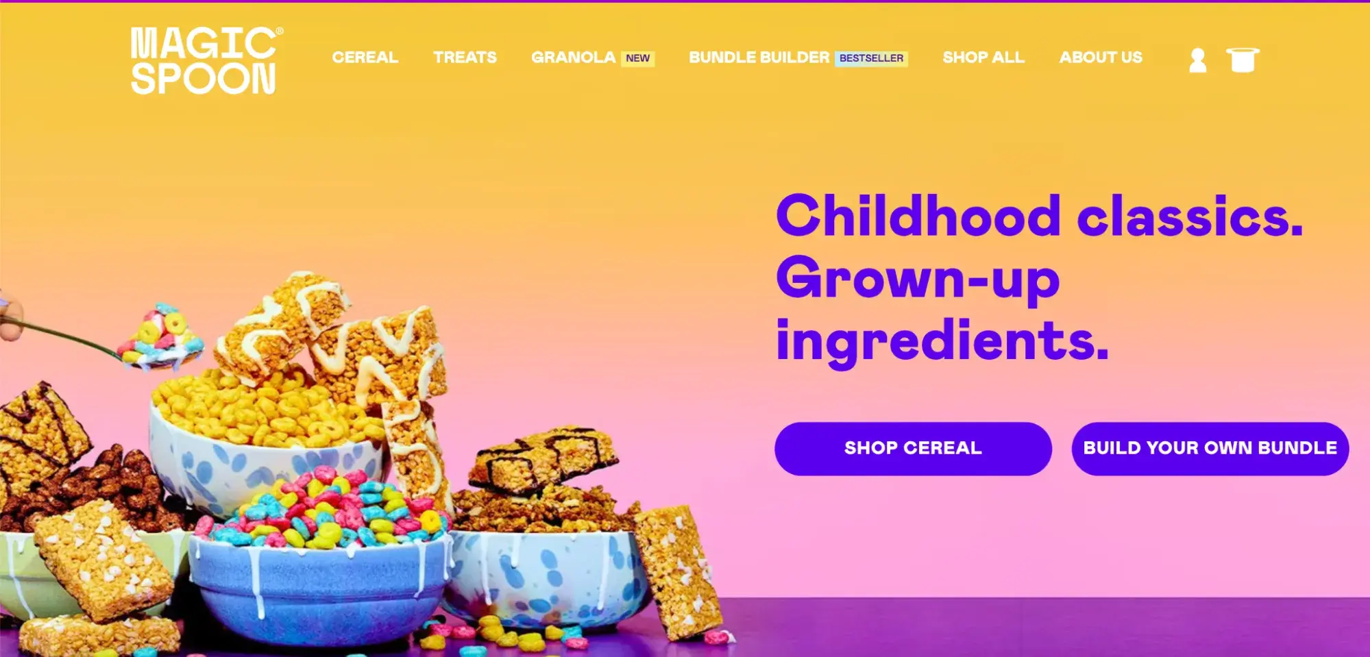 magic spoon copywriting examples