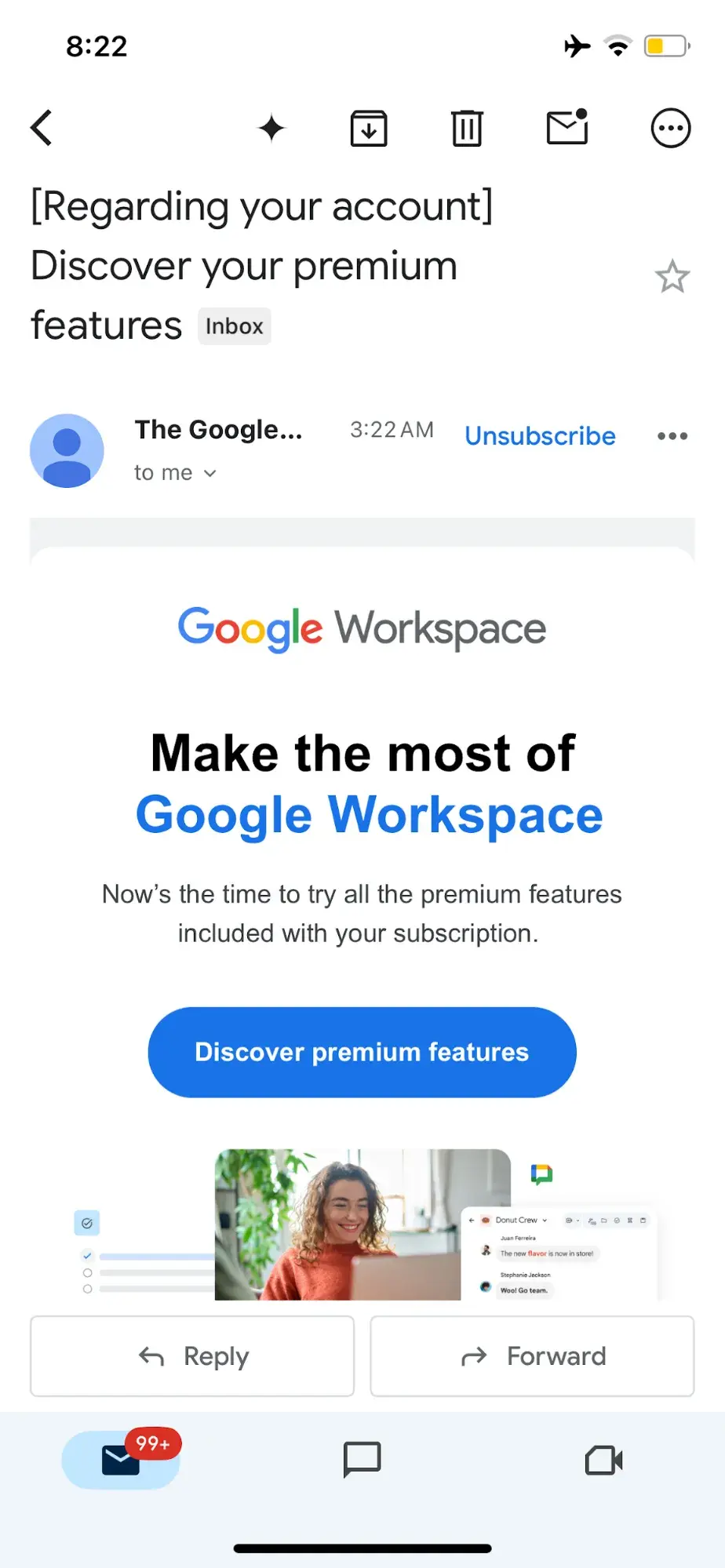 ideal email length best practices: email display on mobile