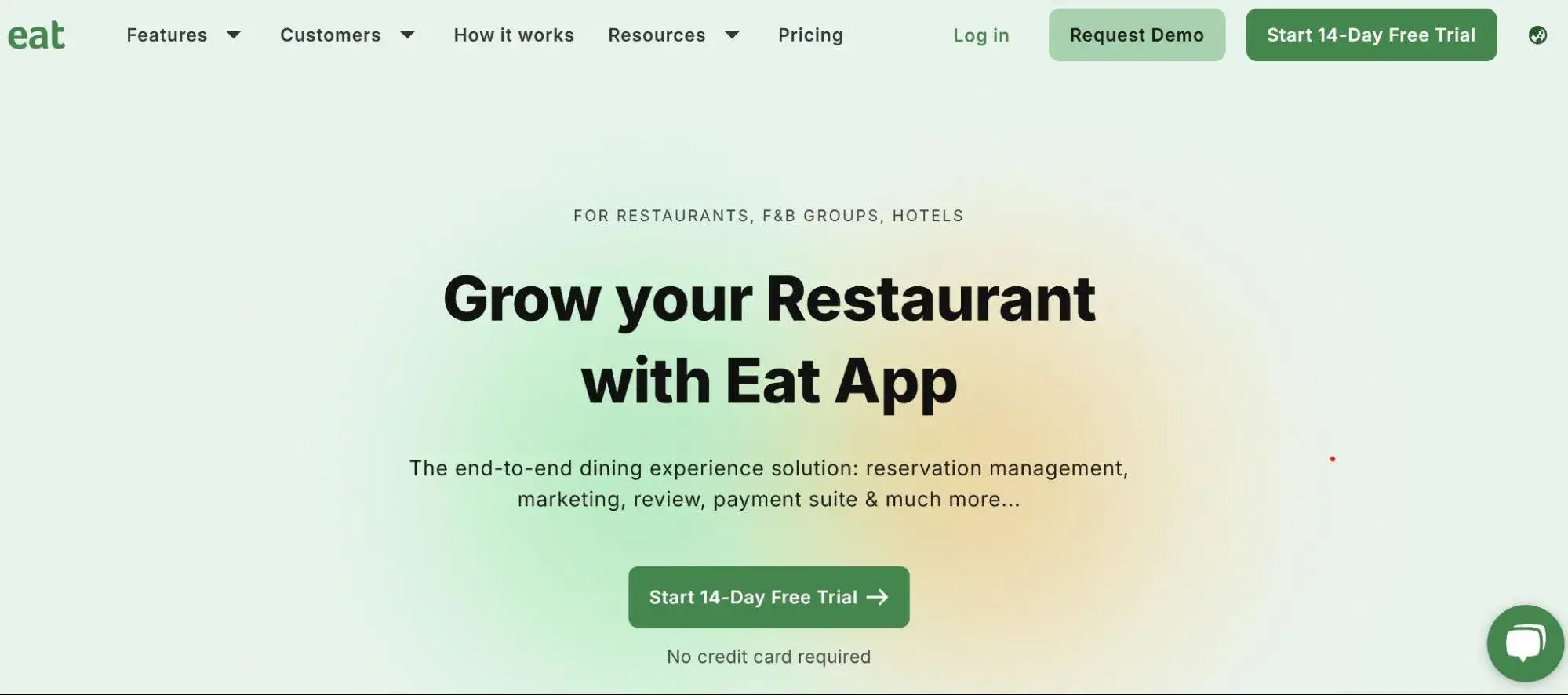 eatapp; restaurant crm