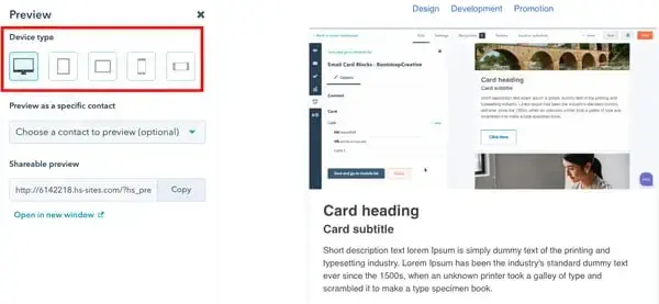 hubspot mobile responsive emails; email marketing ux for consulting firms