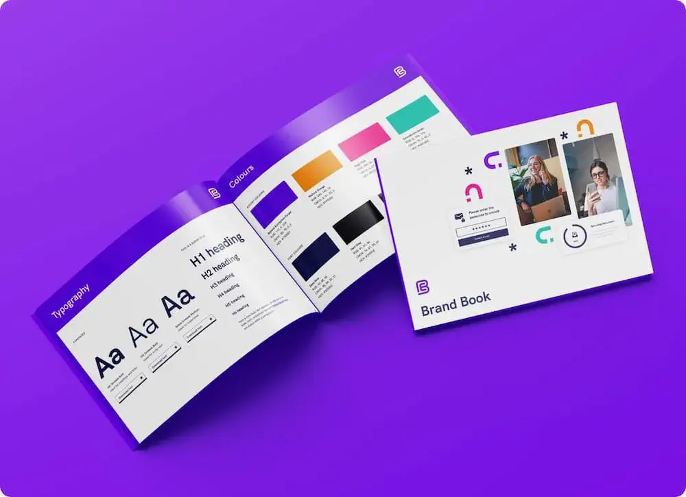 Beyond Encryption brand book example